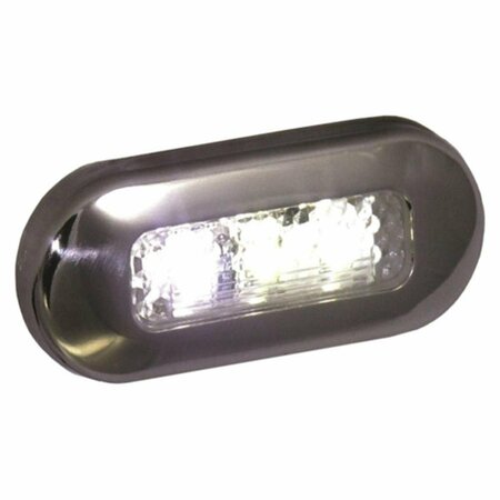 T-H MARINE LED-51825-DP LED Oblong Courtesy Lights - White 3003.6815